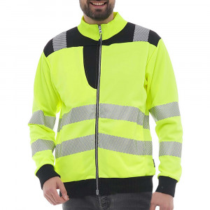 Jachetă semnal de lucru Portwest PW370, galbenă